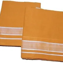 South Indian Mens Summer Wear, Single Layer Colour Dhoti For Men Cotton 2 Meters Dhotis, Ethnic Colour Lungi for Men Cotton 4 Mulam Vesti || Combo Pack 2 ||-picture-23