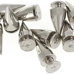 CALANDIS 10pcs Cone Spikes Screw Fixed Studs for DIY Craft Leathercraft | Other Leathercraft Supplies-image-28