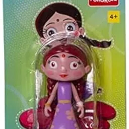 Funskool Chutki Action Figure Toy, Green Gold Chhota Bheem and Friends with Articulation, 4 inches, Cute & Colorful, Cartoon Collectibles, Ideal Gift for Children, Toys for Kids Ages 4+ Years-picture-12
