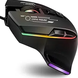 Corded Mouse, 7 Buttons, 6 Adjustable DPI, USB (Black)-picture-65