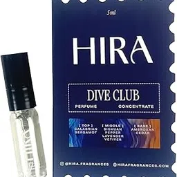 HIRA Dive Club Perfume Concentrate, Fresh Spicy EDP with Citrus Notes, 5ml-picture-15