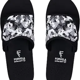 forvela Camo Design Doctor Soft Flat Ortho Care Orthopaedic Diabetic Comfort Dr Flipflops MCR Slippers For Women and Girl's Bathroom House Home Daily Use Chappal Slides image 1