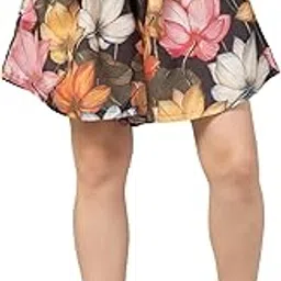 fflirtygo Women Rayon Fabric Printed Skirt, Shorts for Women, Short/Skirt for Women-picture-22