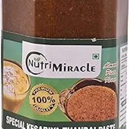 NUTRI MIRACLE Kesariya Thandai Soft Drink Mixes Special Paste For Milk Mix Beverage Instant Refreshing Drink For Summer 600gm-image-14