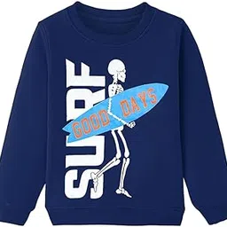 Hopscotch Boys Polycotton Round Neck Sweatshirts-picture-28