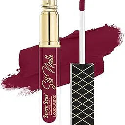 Seven Seas Silk Matte Liquid Lipstick | Long Lasting and Waterproof Liquid Lipstick for Women (Crown Of Thorns 1, 7ml)-picture-47