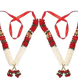 RJ Sales & Promotions artificial flowers photo garland (Pack of 2), 12inch-picture-27