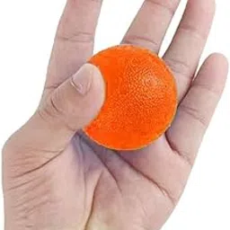 Acuworld Stress Relief Therapy Exercise Squeeze Balls for Fingers, Wrist Exercise, Hand strengthener and Arthritis Grip Exerciser … (Level 2:Orange)-picture-27