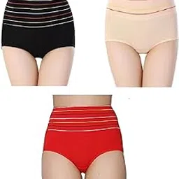 goldiamond Women’s Panty, Cotton Stretchable, Waist Elastic Belt, Briefs Underwear – Comfortable Everyday wear with Soft Elastic Waistband for Tummy Tucker for Girls & Women-picture-11