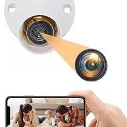 SAFETYNET 1080p Wi-Fi Bulb Holder Camera | Full HD Wireless Video & Audio Recording | Easy Plug & Play Indoor Security Camera | Supports 32 GB Storage | Live Mobile Access for Home & Office-image-12