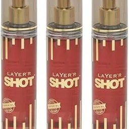 Layer'r Shot Gold Series Imperial Perfume Body Spray Pack of 3 Combo (135ML each) Perfume Body Spray - For Men (405 ml, Pack of 3)-picture-31