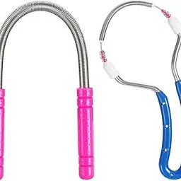 2 Pieces Spring Facial Hair Remover Manual Epilator Spring Face Hair Roller Threading Epilator Tools for Face Hair Removing Supply-picture-30