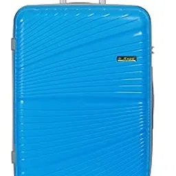 la expo Airpro 55 cm Small Cabin Trolley Bag | Polypropylene Hard Case Luggage with 8 Spinner Wheels, Wheel Lock, Lightweight Design & Combination Lock for Travel(Sky Blue)-picture-15