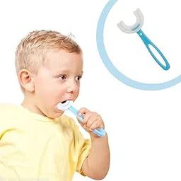 Child U Shaped Large Tooth Brush used in all kinds of household bathroom places for washing teeth of Child, toddlers and children’s easily and comfortably.-picture-25