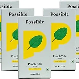 Possible Panch Tulsi Drops - Immunity Booster - 30 ml (Pack of 5)-picture-24