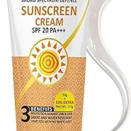 Aryanveda Sunscreen Spf 20 PA+ UV Protection for Women & Men with All Day Hydration | Dry, Normal Skin - 67 Gm-picture-32