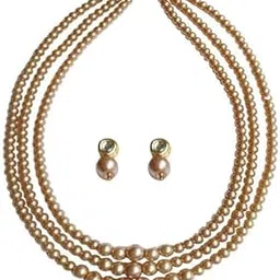 Brass Motimala Nacklace For Women And Girls For Wedding And Speacial Occasion, Pearl Motimala Nacklace-picture-26