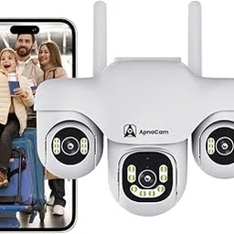 6MP 4G SIM Triple Lens PTZ Security Camera | 3-Lens 360° View, Color Night Vision, Motion Detection & Two-Way Audio | Waterproof Outdoor CCTV for Home, Farm & Warehouse | 128GB Storage (White)-picture-33