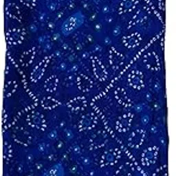 ciroq Bandhani Print Georgette Unstitched Fabric for Kurti, Gowns, Palazzo etc, 2.5 Meters, 3 Meters, 5 Meters, Premium Dress Making Material (5 Colors)-picture-30