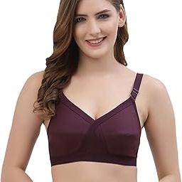 floret Women's Cut & Sew Non Padded & Non-Wired Full Coverage Cotton Bra-picture-49