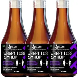 Inlazer Weight Loss Syrup For Optimal Weight Manage & Fat Burner Syrup| Strength Formula, Helps Burn Fat| Ayurvedic Syrup For Weight Loss-image-5