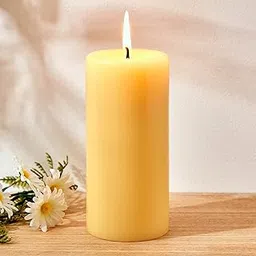 Home Centre Colour Refresh Lemon Grass Scented Pillar Candle-picture-67