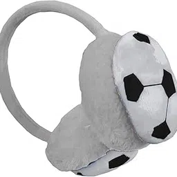 cool indians Kids Football Themed Faux Fur Winter Warm Earmuffs For Boys And Girls Ear Muff.-picture-57