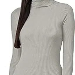 lovo Women's Woollen Warm Full Sleeves High Neck/Inner/Skivvy for Winters Pack of 1 - Free Size-picture-39