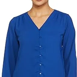 amazon brand - symbol Women's Cotton Regular Fit Top-picture-48