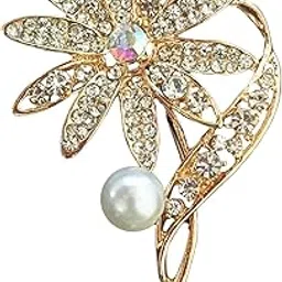 Sari Pin/Brooch/Burkha Pins - Elegant Korean Fashion Jewellery | Stylish Designer Accessory for Sophisticated Look on Weddings, Parties, Festivals-image-89