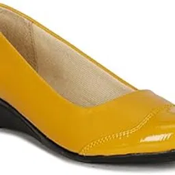 footshez Women's Synthetic Leather Casual & Party Bellies | Women's Wedges-picture-19
