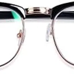 half rim clubmaster glasses image 1