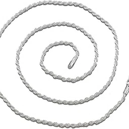 taraash 925 Sterling Silver Rope Chain For Women-picture-54