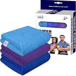iota Sports Microfibre Towel (Large), Towel for Bath, Towel for Gym, Spa, Swimming, Fabric, Quick-Dry, Extra Absorbent, Lightweight, Lint-Free, Reusable, Odour-Resistant (Pack of 3)-image-63