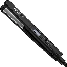 REVLON 3X Ceramic Digital Flat Iron, 1″, Black-image-27