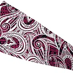 bondi band Paisley Pink Black and White Moisture Wicking 4'' Hair Band Headband-picture-38