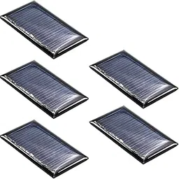 Fielect 1 Pcs 25MA 5V Poly Mini Solar Cell Panel Module DIY for Light Toys Charger 45mm x 25mm-picture-21