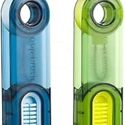 Keyboard Cleaning Brush Set, Retractable Computer Brush with Bristles, Blue and Green, 2 Pack-picture-28