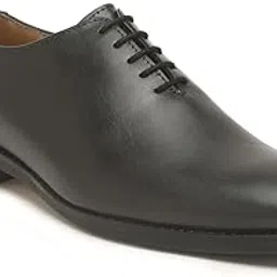 teakwood leathers Teakwood Genuine Leather Black Oxford Shoes-picture-33