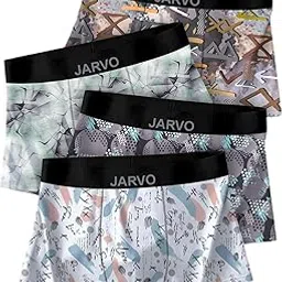 jarvo Men's Nylon Fabric Plain Underwear - Comfortable, Breathable, and Stretchable Briefs-Pack Of-4-JI-0790-picture-13