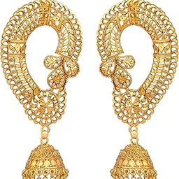 jfl Jewellery for Less Gold Plated Copper Earrings For Women-picture-39