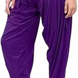 vee ess Ultra Soft Viscose Rayon Solid Attractive Pleated Pattern Casual wear Patiala_Pants_for Womens-picture-19