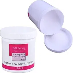 Kreni Acrylic Professional Nail Art Powder for Nail Extension French Nails 120gm/4oz (clear)-picture-29