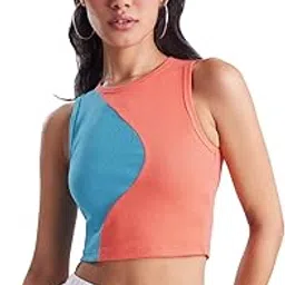 Women's Cotton Solid Slim Fit T-Shirt-image-70