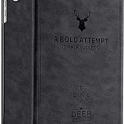 Robustrion for Samsung Galaxy Tab A9 Plus 11 inch Cover Case, Deer Flip Cover Case for Samsung Tab A9 Plus Cover/Tab A9+ Tablet Cover [Auto Sleep Wake Support] - Black-picture-47