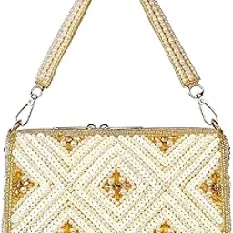 swisni Zari Work Handcrafted Clutch for Special Events-picture-40