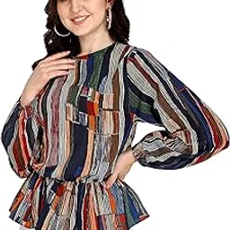 dhruvi trendz Women's Cotton Regular Fit Top-picture-30