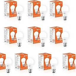 Orient Electric Eternal 12W High Glo LED Lamp | Up to 4 kV surge protection | 6500K, Cool White| B22D base| Made in India| Pack of 10-image-70