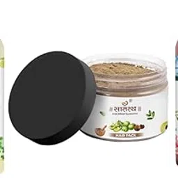 Satatya | Natural Hair Care Combo | Anti - Hair Fall | 100% Ayurvedic | Hair Care kit for Hair Growth | Moisturising & Anti - Friz-image-86