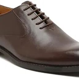 teakwood leathers Men Solid Genuine Leather Formal Oxford Shoes, Leather Lace Up Shoes for Men-picture-31